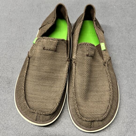 Sanuk Vagabond Tripper Loafers Mens 11 Slip On Shoes Coastal Sidewalk Surfer main image 6